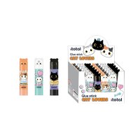 I-TOTAL Bâton de colle XL2775 Cat, assortis