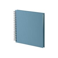 RÖSSLER Fotoalbum 23x23cm 1329452156 denim/off white