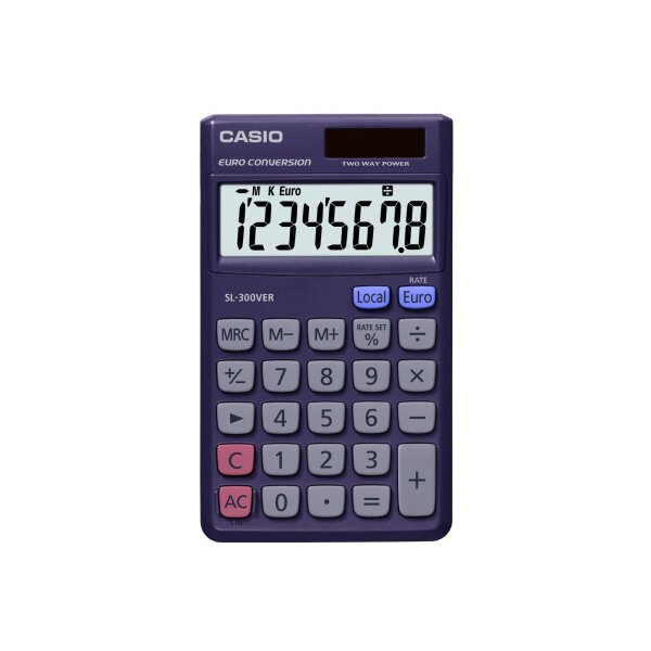 CASIO Taschenrechner SL-300VER-SA