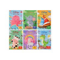 ROOST Aktivitäten- und Malbuch A4 B903 assortiert