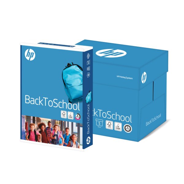 HP Back to School Businesspapier weiss A4 80g - 1 Karton (2500 Blatt)