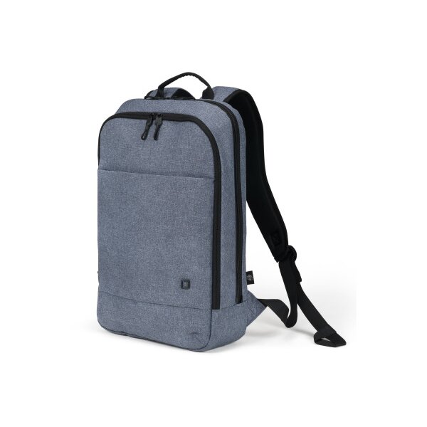 DICOTA Eco Backpack Slim MOTION D32016-RPET 13-14.1 inch Blue Denim
