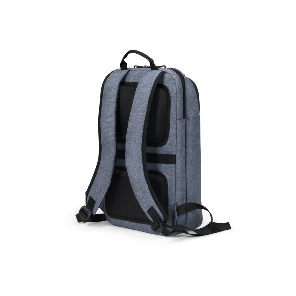 DICOTA Eco Backpack Slim MOTION D32016-RPET 13-14.1 inch Blue Denim