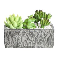 EGLO Kunstpflanze 14cm 428009 grün, im Topf