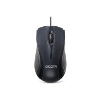 DICOTA Wired Mouse D32011 Black