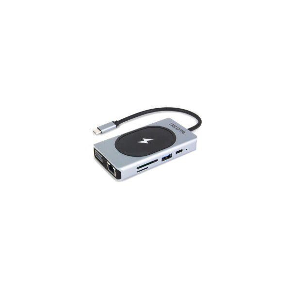 DICOTA Charging Hub 10-in-1 USB-C D32059 4K PD 100W