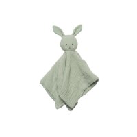 JABADABADO Schmusedecke Hase 39x39cm K114 grün