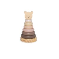 JABADABADO Stacking toy Nature Line 10cm W7244 Teddy