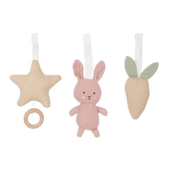 JABADABADO Babygym Spielzeug Hase K124 rosa