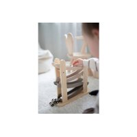 JABADABADO Auto Rennbahn 29x10x24cm W7246 4 Autos, Nature...