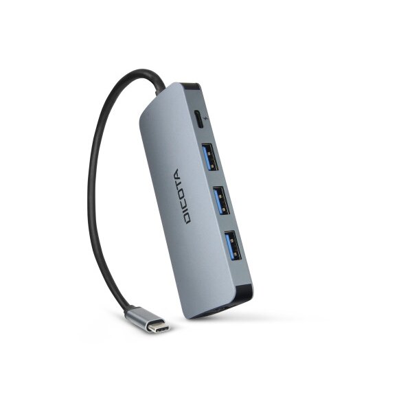 DICOTA USB-C 8-in-1 Multi Hub D32062 4K PD 100W