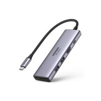 UGREEN USB-C Hub 6-in-1, 100W 60384 2xUSB 3.2...