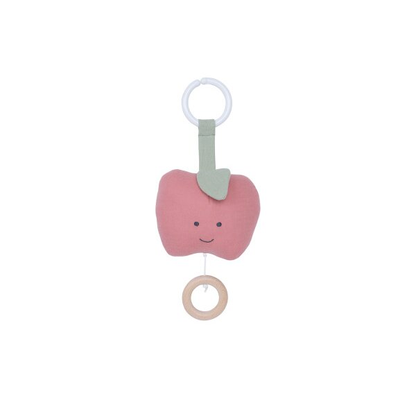 JABADABADO Mobile musical Pomme 16cm K119 rouge