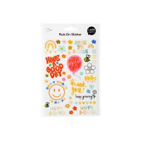 I AM CREATIVE Rub on Sticker A5 4010.62 Geburtstag