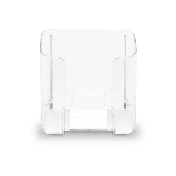 DEFLECTO Porte-brochures 115x100mm 75001 transparent 1/3 haut