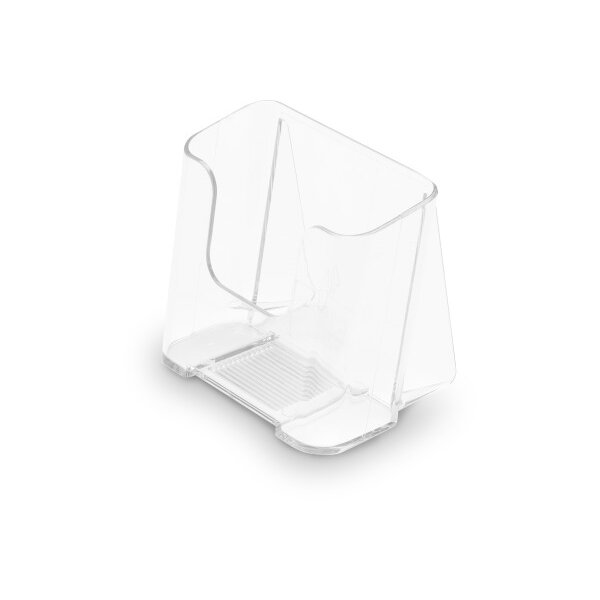 DEFLECTO Porte-brochures 115x100mm 75001 transparent 1/3 haut