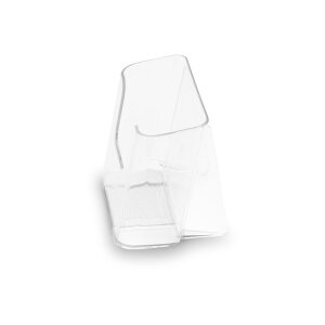DEFLECTO Porte-brochures 115x100mm 75001 transparent 1/3 haut