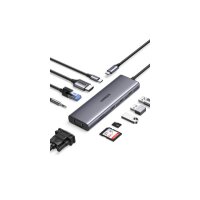 UGREEN USB-C to 3xUSB-A Hub 10in 1 15601...