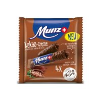 MUNZ Schokoladenriegel 01744 Kakao-Crème 4x23g