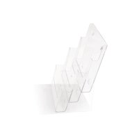 DEFLECTO Porte-brochures 245x325mm 77401 transparent long haut