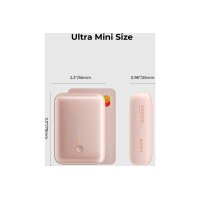 AUKEY Spark Mini 10000, 20W, PD,QC PB-Y55 PI Powerbank,Pink,USB-C,USB-A