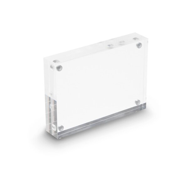 DEFLECTO Bloc acryl aimant A6 MCHA61130 transparent 2x15mm
