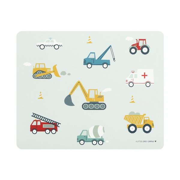 ALLC Tischset 43x34cm PMVEBU09 Vehicles