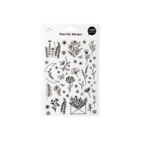 I AM CREATIVE Rub on Sticker A5 4010.58 Blumen