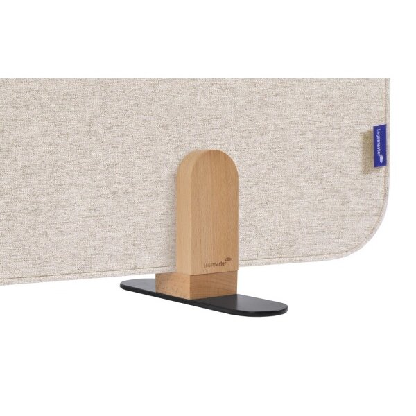 LEGAMASTER Tischtrennwand 80x60cm 7-209833 ELEMENTS, beige, Standfuss