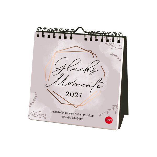 HEYE Kreativkalender 2027 23513+27 Glücksmomente 16x16.5cm