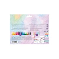 FABER-CASTELL Feutres Licorne 554221 incl. Sticker 24...