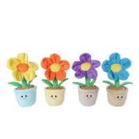ROOST Plüsch Blumen 30cm 660581 assortiert