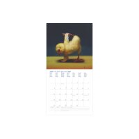 DUMONT Calendrier 2027 261558 Yoga Chicks 30x30cm