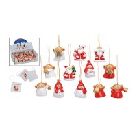 ROOST Affiches de Noël 3x4.5cm 10016700 Figurines de...