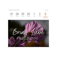 HEYE Postkartenkalender 2027 23558+27 Statements 16.5x17.7cm