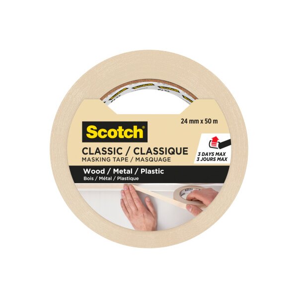 SCOTCH Abdeckband Classic 24mmx50m CLASSIC-2450