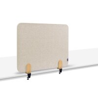 LEGAMASTER Tischtrennwand 80x60cm 7-209820 ELEMENTS, beige