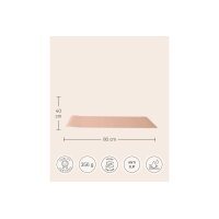 ESMEE Tapis de bureau 40x60cm 300.001.03 rose