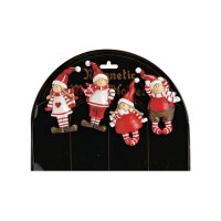 ROOST Aimants Enfant dhiver 10cm 10013471 assortis