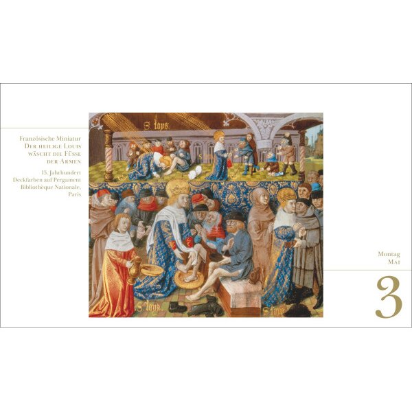 HARENBERG Calendrier de bureau 2027 3309805+27 Kunst 23x17cm