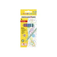 EBERHARD FABER Filzstifte Glitzer pastell 551009 8er...