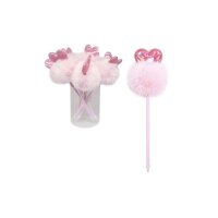 ROOST Stylo avec POMPOM BP-016 Coeur