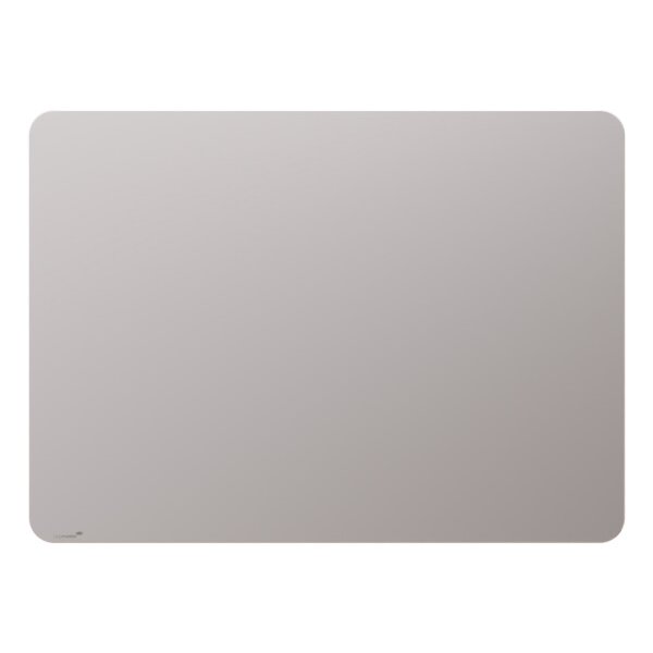 LEGAMASTER Tableau de verre 90x120cm 7-104254 mat, Warm Grey coins ronds