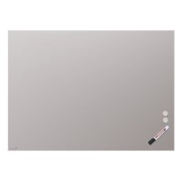 LEGAMASTER Tableau de verre 90x120cm 7-104954 mat, Warm Grey