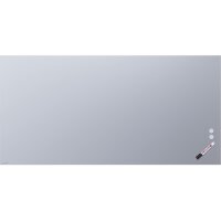 LEGAMASTER Tableau de verre 100x200cm 7-104464 mat,...