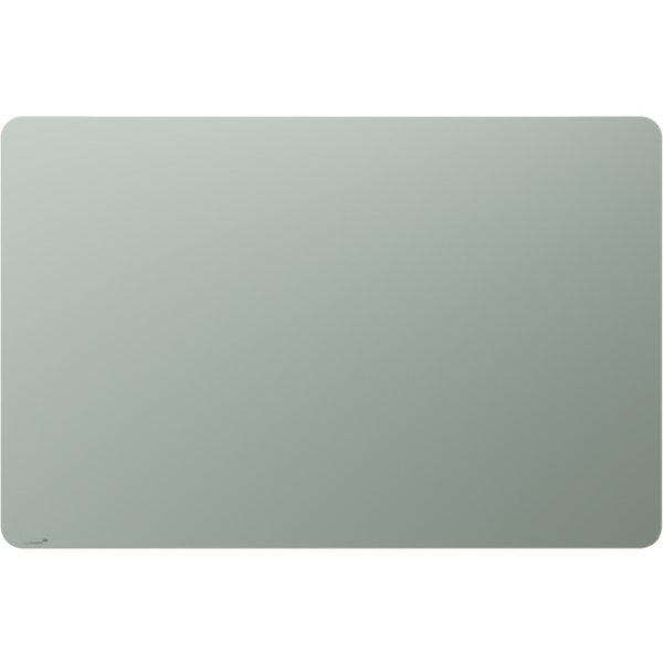 LEGAMASTER Glasboard 100x150cm 7-104363 matt, Sage Green runde Ecken