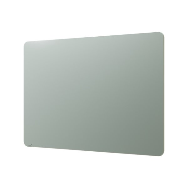 LEGAMASTER Glasboard 100x150cm 7-104363 matt, Sage Green runde Ecken