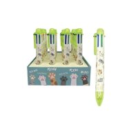 ROOST Kugelschreiber BP-015 Katze, 6-Farben