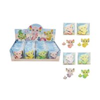 ROOST Radierer Set AXE-001 Axolotl, assortiert