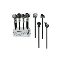 ROOST Bleistift mit Radierer MURE-001 Musical, assortiert